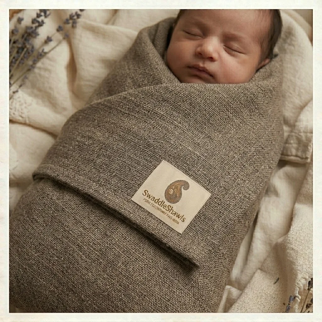 The 'Ancients' Raw Brown Swaddle